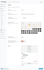 Onepage Clients Settings